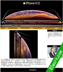 iPhone手机电子商务网页设计作业成品